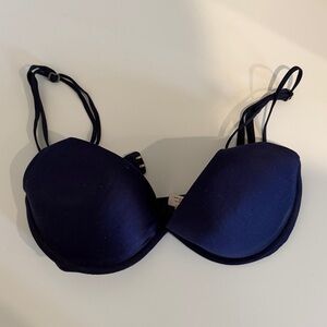 Elegant Navy Blue Women's Bra